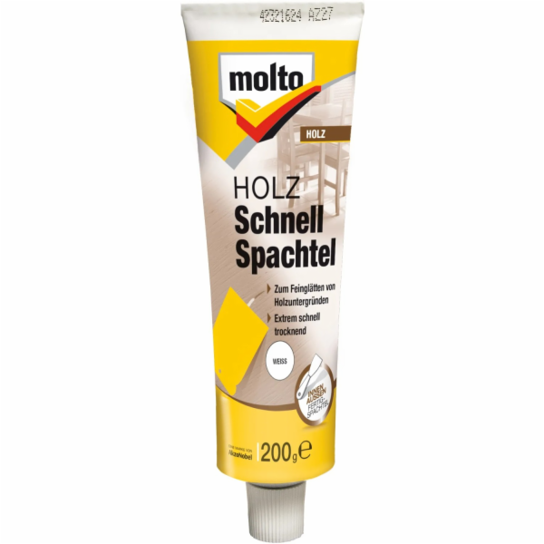 Molto Wood Rychletuhnoucí tmel pro vnitřní i venkovní pou...
