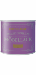 Lak na nábytek Rust-Oleum metalický zlatý matný 125 ml