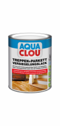 Lak na schody a parkety Aqua Clou, saténový povrch, 2,5 l
