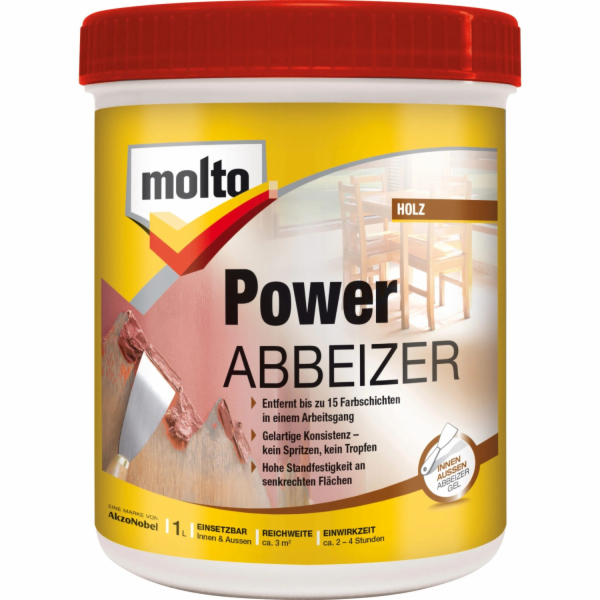 Molto Power Paint Stripper Gel 1l