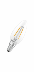 LED žárovka Osram E14 tvar svíčky 1 W 136 lm čirá 10 cm x 3,5 cm