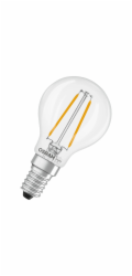 LED žárovka Osram E14 kapkovitý tvar 1 W 136 lm čirá 8,4 cm x 4,5 cm