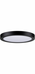 LED panel Paulmann Abia kulatý O 300 mm 22 W, 2 700 K, 3200 lm matně černý