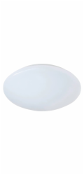 LED stropní svítidlo Reality, sádrovobílé, 12 W, plastové