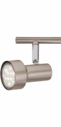 LED bodové světlo Briloner, balení 2 ks, matný nikl