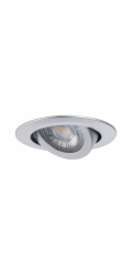 Sada zapuštěných svítidel, 3stupňové stmívání, otočné, LED 3x4,8W 3000K 230V, matný chrom/plast.
