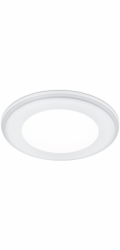 Trio LED zapuštěné bodové světlo Aura 10W 1040 lm Bílé matné