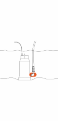 Připojení ponorného čerpadla Gardena 42 mm (5/4") / 33,3 mm (G 1)