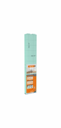 Kročejová zvuková izolace Selitac® pro parketové a laminátové podlahy, 2,2 mm, 15 m2