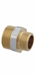 Kirchhoff redukční dvojitá nipl 33,3 mm (1" AG) x 26,4 mm (3/4" AG) chrom