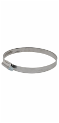 Hadicová spona Kirchhoff, šířka 12 mm, rozsah sevření 90 mm - 110 mm, nerezová ocel