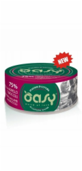 OASY More Love Chicken with lamb and broccoli - mokré krmivo pro kočky - 70g