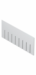 Eurobox-System Dělicí příčka systému Eurobox, bílá, 25,7 cm x 11 cm