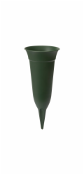Florus Váza na hrob 32 cm zelená