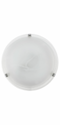 Eglo Stropní svítidlo Salome O 30 cm bílé-chromové
