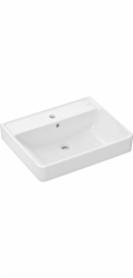 Hansgrohe Xanuia Q umyvadlo 60x48 cm s otvorem pro baterii a přepadem, bílé
