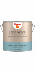 Alpina Fine Colors č. 39 Source of Scholars® Modrá elegantní matná 2,5 l