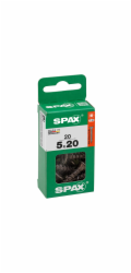 Spax Univerzální šroub VGW TSP pozinkovaný 5 mm x 20 mm černý 20 kusů