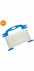 CONACORD Pletené polyesterové lano , průměr 4 mm, délka 20 m, bílé