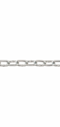 CONACORD Svářecí řetěz typ A ocel O 3 mm x 16 mm chrom, prodává se na metráž