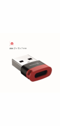 Swissten DataGuard USB-A / USB-C, černý