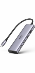 Ugreen 5v1 USB-C stanice/replikátor (UGR1078GRY)