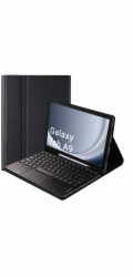 Strado Pouzdro s Bluetooth klávesnicí a touchpadem pro Samsung Galaxy Tab A9 8.7 X110/X115, černé