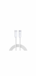 WG - Datový kabel Type-C na Type-C, 1 metr, 3 A, bílá
