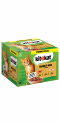 Kitekat mokré krmivo pro kočky, tržní směs, 24 x 85 g