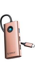Orico 6v1 USB-C stanice/replikátor (PW11-6PR-RG-EP)