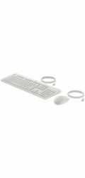 HP 225 Wired Mouse and Keyboard Combo G2 - White English