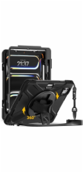 Crong Pouzdro na tablet Crong Defender Plus – obrněné pouzdro pro iPad Pro 11 M5 (2025) / M4 (2024) (černé)