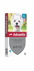 ELANCO Advantix - Kapky proti parazitům pro psy S - 4 x 1 ml