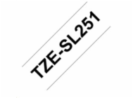Brother - TZE-SL251, bílá / černá (24mm, samolaminovací), délka 8m