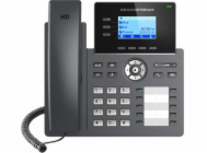 Grandstream GRP2604P/ VoIP telefon/ 2,48" podsvícený grafický display/ 6x SIP/ 2x LAN/ PoE/ GDMS