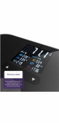 TrueLife FitScale W7 BT - Bioelektrická impedanční bluetooth váha - černá