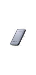 Verbatim GaN cestovní adaptér Essentials Slim 65W, 2×USB-C PD, konektor EU, UK, US, šedá