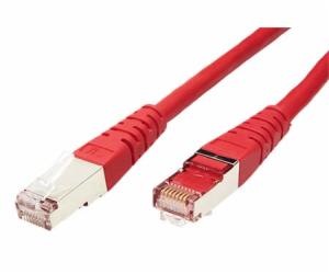 Patchkabel S/FTP,Cat6,2xRJ45, 5m červený