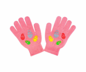Dětské zimní rukavičky New Baby Girl růžové