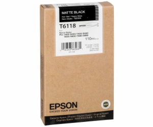 Epson cartridge matne cerna T 611 110 ml T 6118