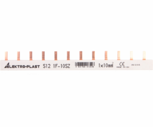 Elektro-Plast typ PIN proudová sběrnice 1P 10mm2 63A 12 p...