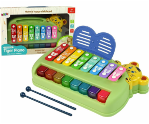 Import leantoys Colorful Lion Piano For Children Činely Keys