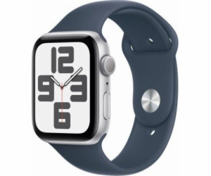 Chytré hodinky GPS Apple Watch SE, 44mm stříbrné hliníkov...