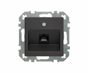 Počítačová zásuvka LIREGUS RETRO, barva černá