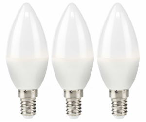 NEDIS LED žárovka E14/ svíčka/ 4,9 W/ 220 V/ 470 lm/ 2700...