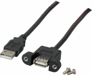 EFB USB kabel USB-A – USB-A 1 m černý (K5291SW.1V2)