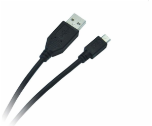 Libox USB-A - microUSB kabel 1,8 m černý (LB0011)