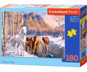 180dílné zimní puzzle Castorland