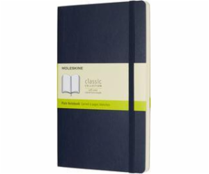 Moleskine Moleskine Sapphire Blue Large Plain Notebook Soft