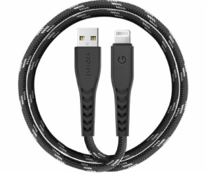 Energea USB-A – Lightning USB kabel 1,5 m černý (CBL-NF-B...